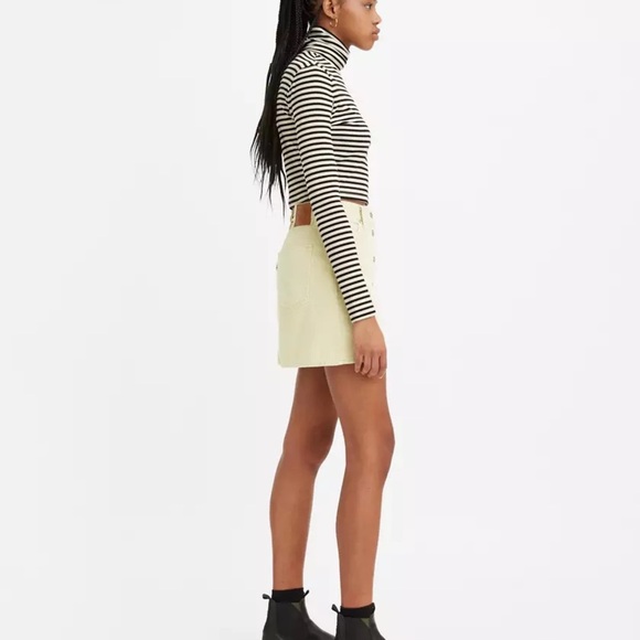 Levi’s Fresh BUTTONFRONT CORDUROY SKIRT - Picture 5 of 5